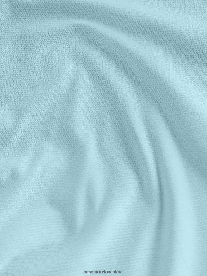 Women Pangaia Clothes Pprmint Organic Cotton Long Sleeve T-Shirt Core TT8Z42213 Celestial Blue