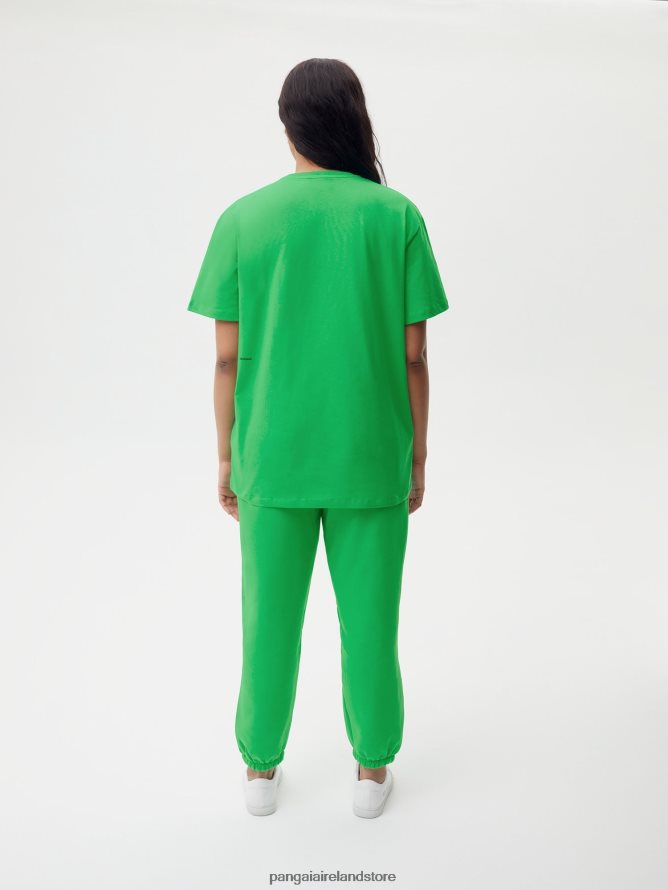 Women Pangaia Clothes Pprmint Organic Cotton T-Shirt Core TT8Z42132 Jade Green