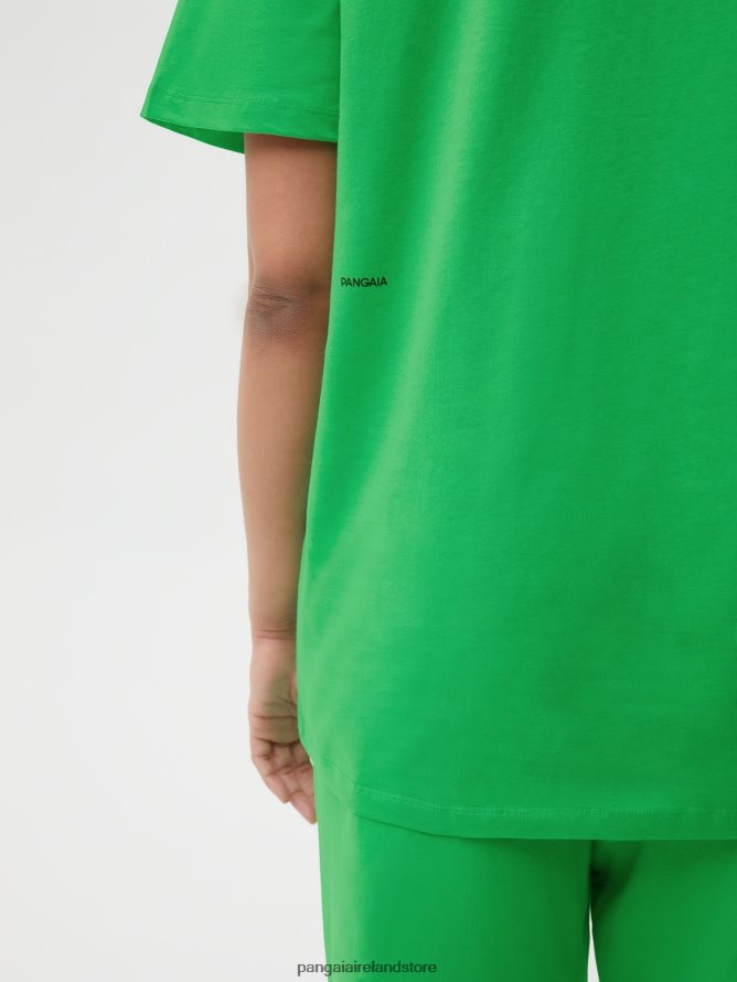 Women Pangaia Clothes Pprmint Organic Cotton T-Shirt Core TT8Z42132 Jade Green
