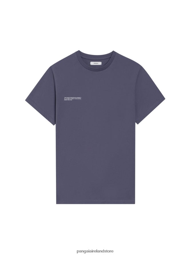 Women Pangaia Clothes Pprmint Organic Cotton T-Shirt Core TT8Z42164 Slate Blue