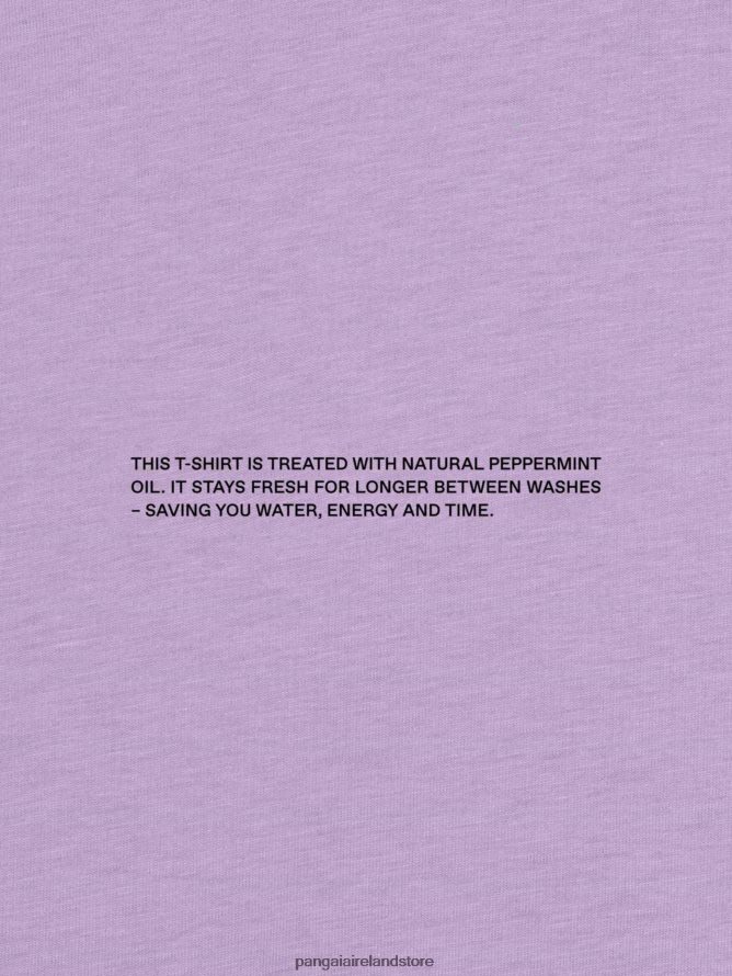 Women Pangaia Clothes Pprmint Organic Cotton T-Shirt Core TT8Z42168 Orchid Purple