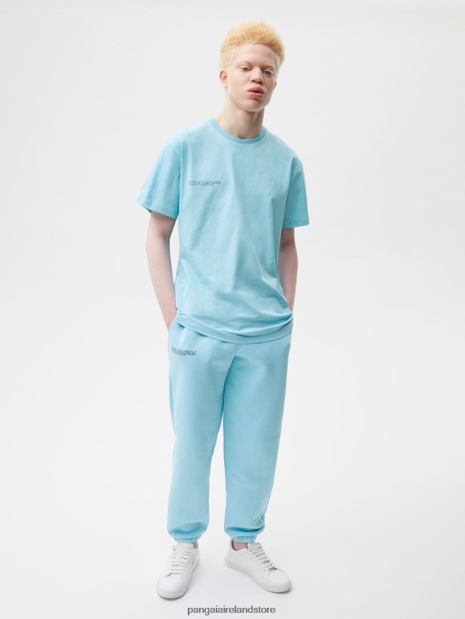 Women Pangaia Clothes Pprmint Organic Cotton T-Shirt Core TT8Z42172 Celestial Blue