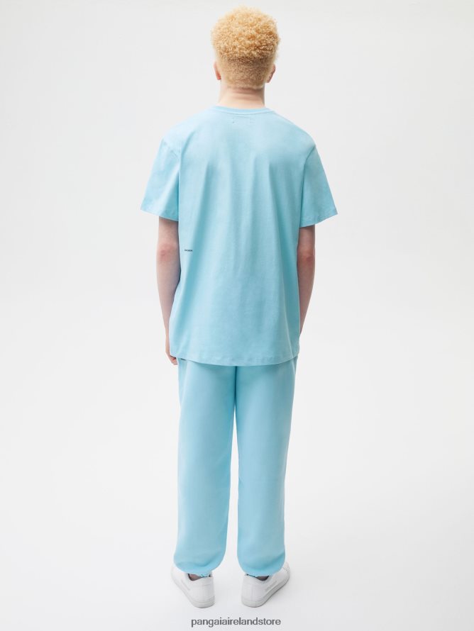Women Pangaia Clothes Pprmint Organic Cotton T-Shirt Core TT8Z42172 Celestial Blue