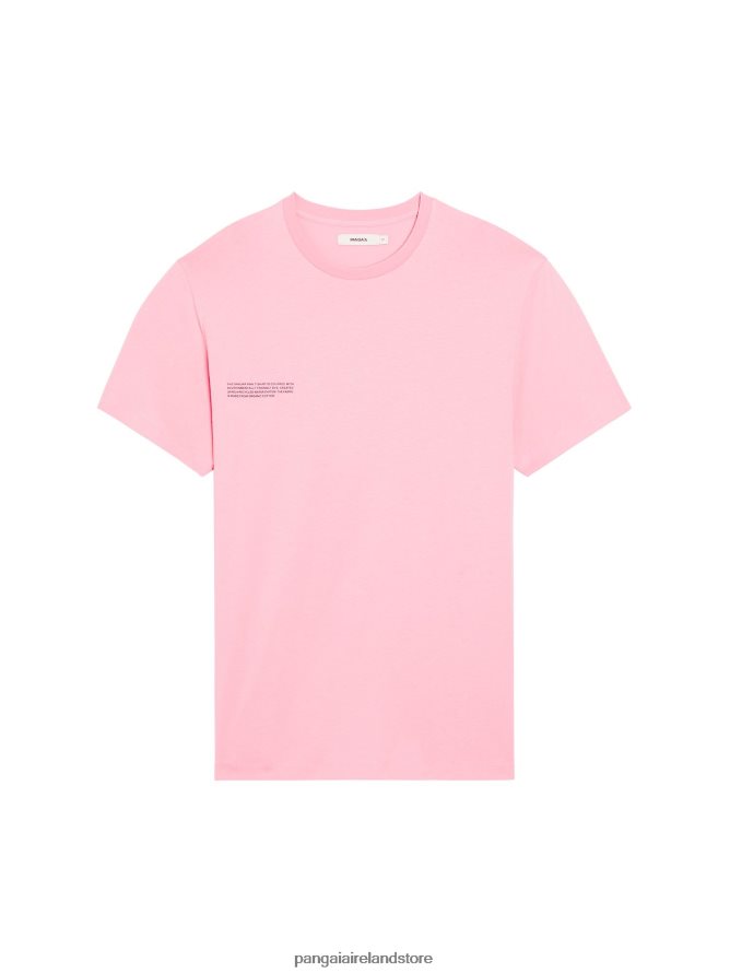 Women Pangaia Clothes Pprmint Organic Cotton T-Shirt TT8Z42136 Sakura Pink