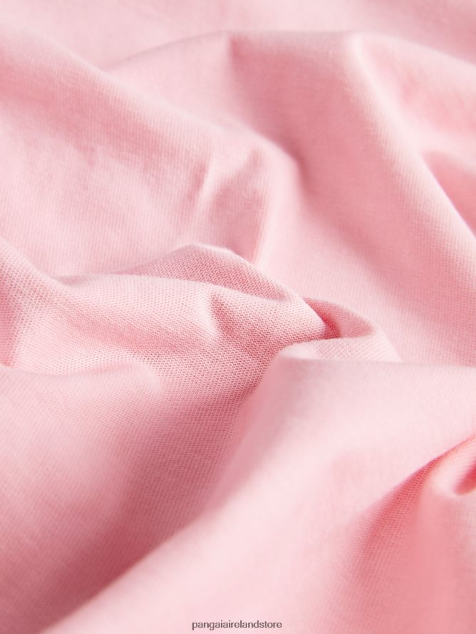 Women Pangaia Clothes Pprmint Organic Cotton T-Shirt TT8Z42136 Sakura Pink