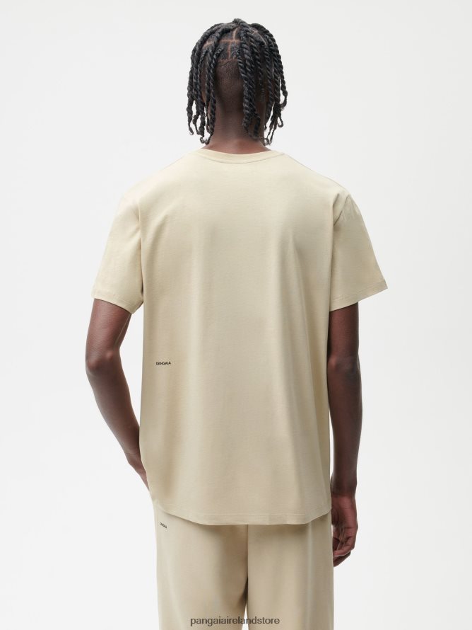 Women Pangaia Clothes T-Shirt - Hazel Amp TT8Z42123 Maitake Beige