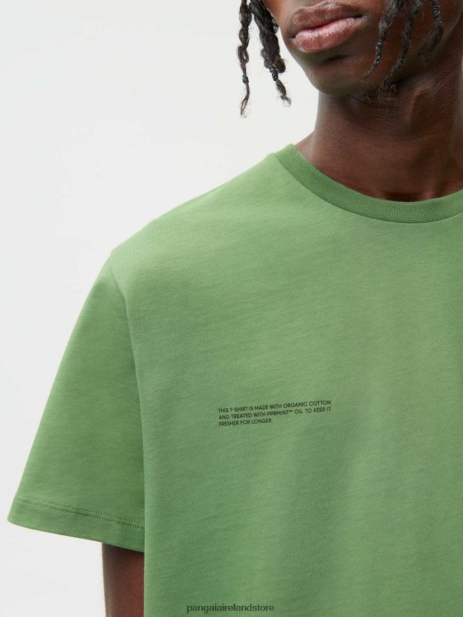 Women Pangaia Clothes T-Shirt - Hazel Amp TT8Z42152 Stem Green